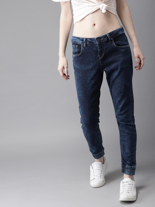joggers jeans for womens flipkart