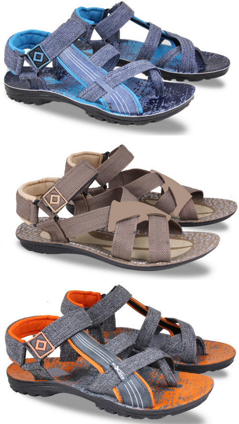 Fabbmate Men Multicolor Sandals - Buy