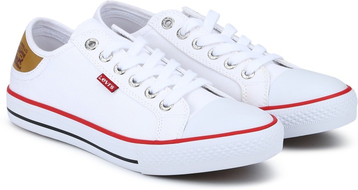 levis white shoes price