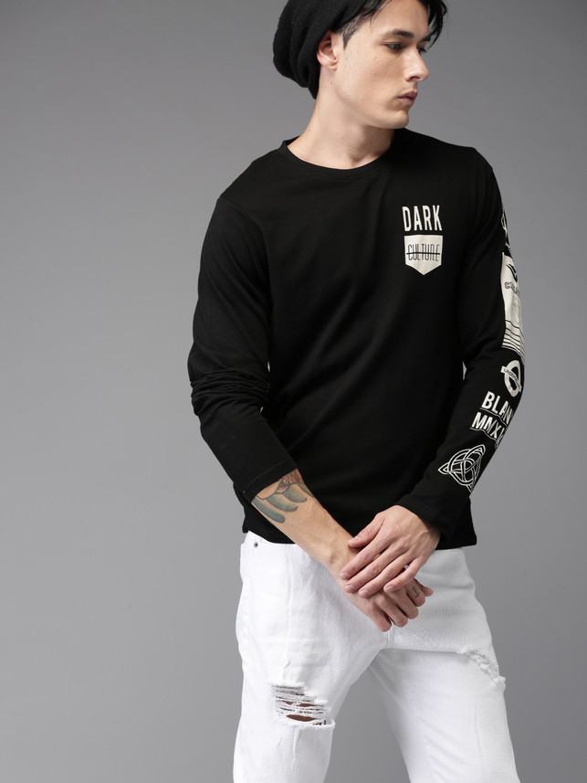 Moda Rapido Printed Men Round Neck 
