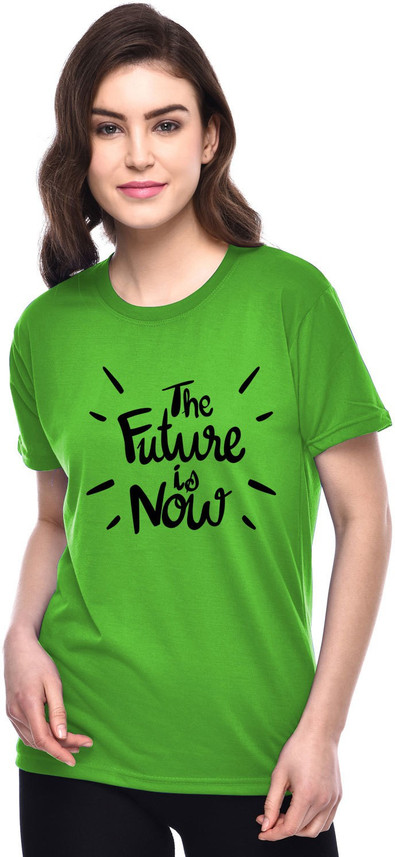 green t shirt ladies