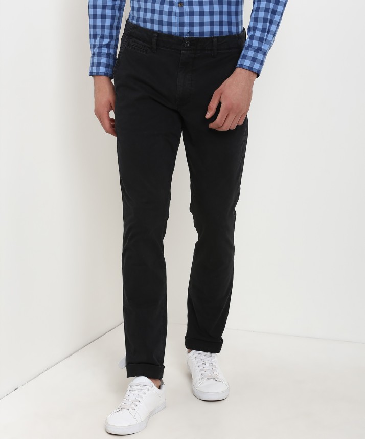 gap black trousers