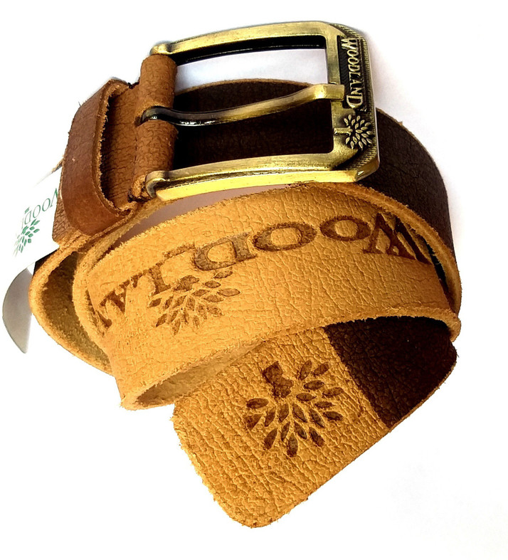 woodland leather belt price