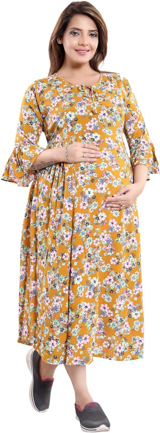 flipkart maternity dresses