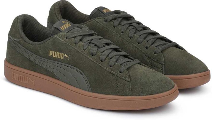 puma smash v2 olive