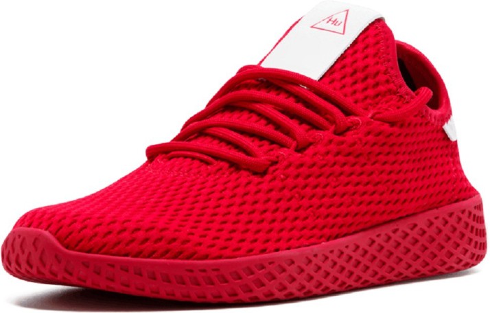 hu red shoes