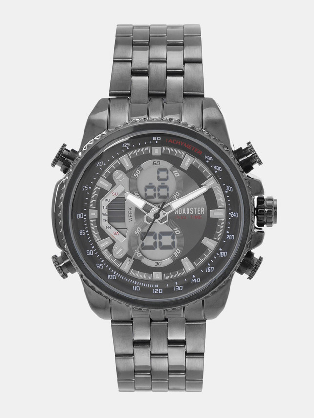 roadster analog digital watch