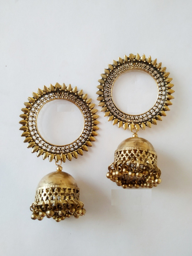 colourful jhumki