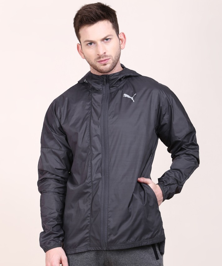 Puma Solid Men Raincoat - Buy Asphalt 