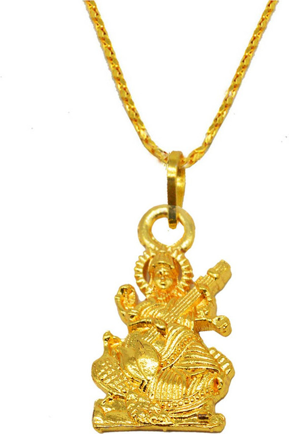 Men Style Jewelry Saraswati Mata Locket 