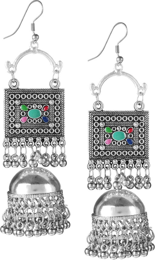 oxidised earrings flipkart