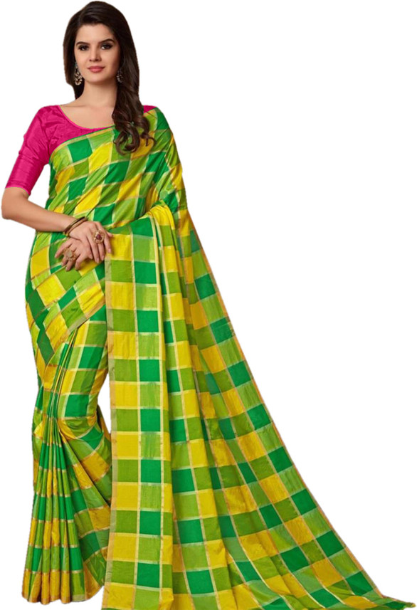 yellow saree style