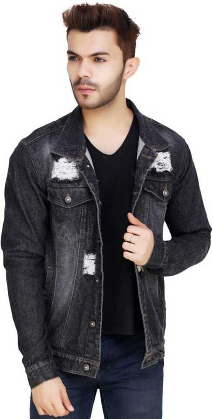 denim jacket men flipkart
