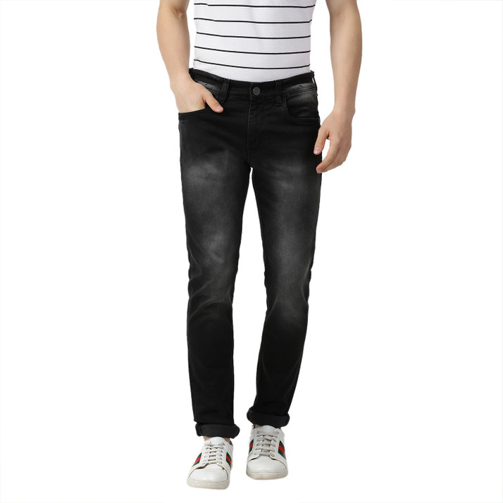 MONTE CARLO Slim Men Black Jeans - Buy 