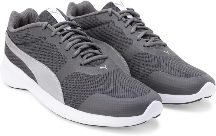 grey puma running shoes