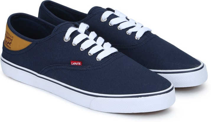 levi's navy blue sneakers