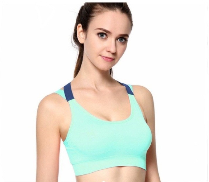 girls padded sports bra