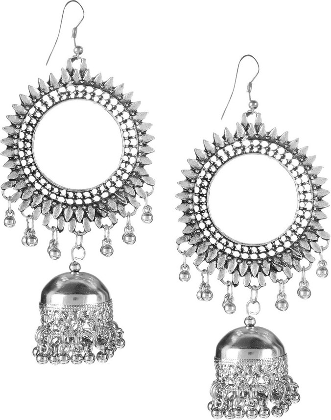 oxidised earrings flipkart