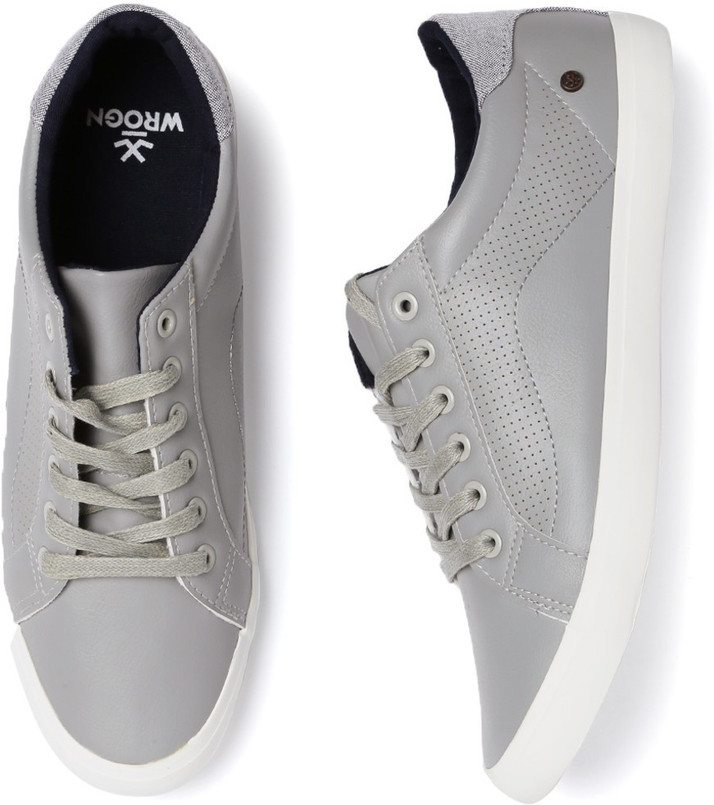 Wrogn men grey sneakers