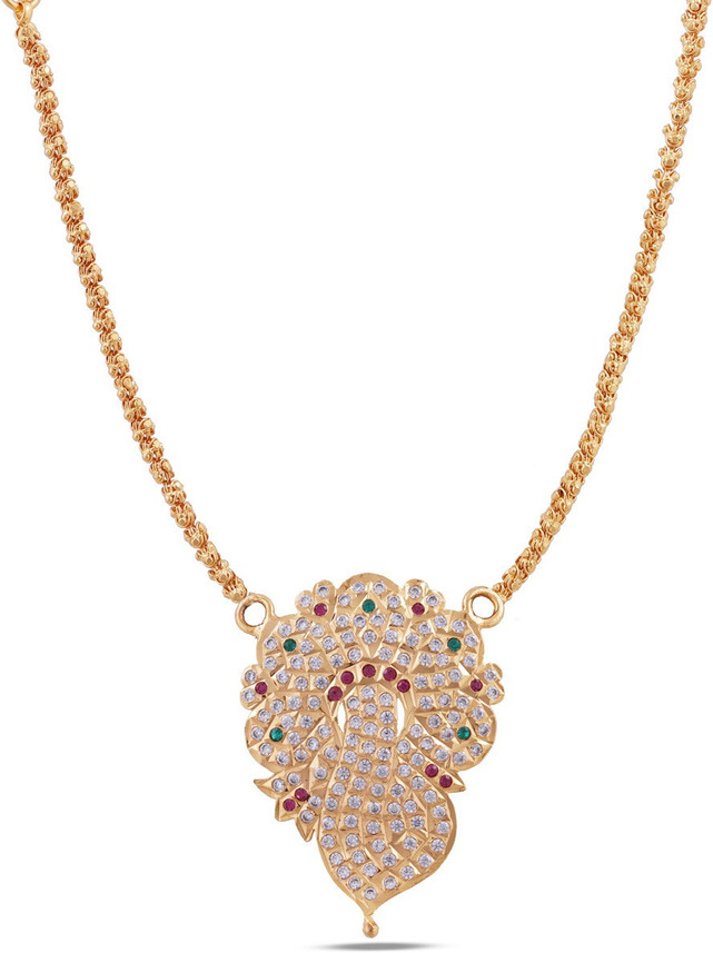 Buy JEWLOT Jewlot Gold Plated AD Dollar 