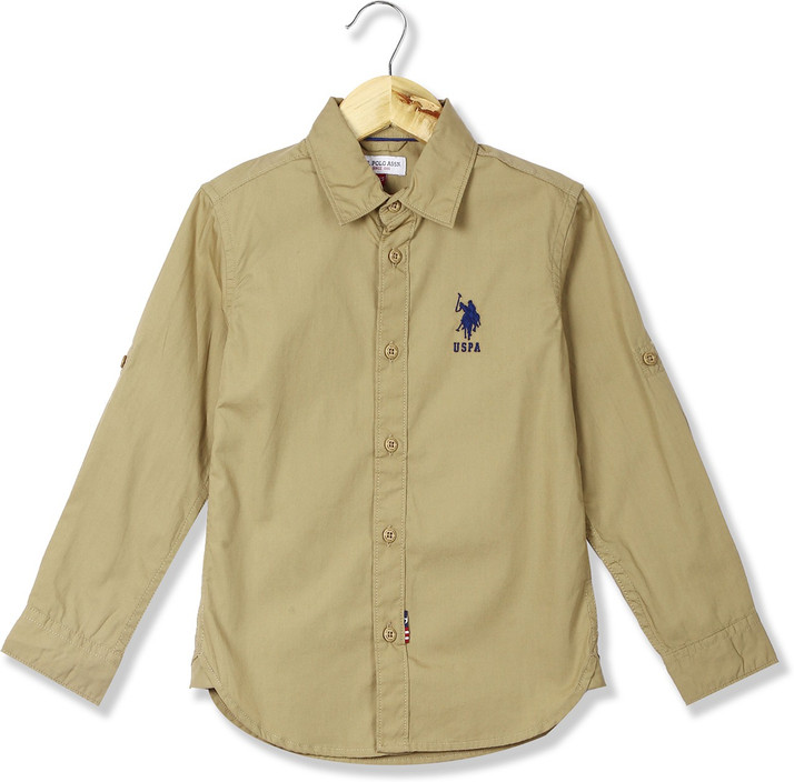 us polo brown shirt