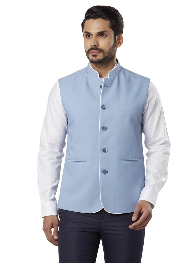 raymond sleeveless jacket