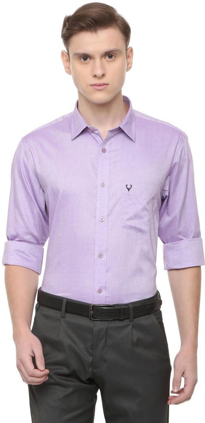 allen solly purple shirt