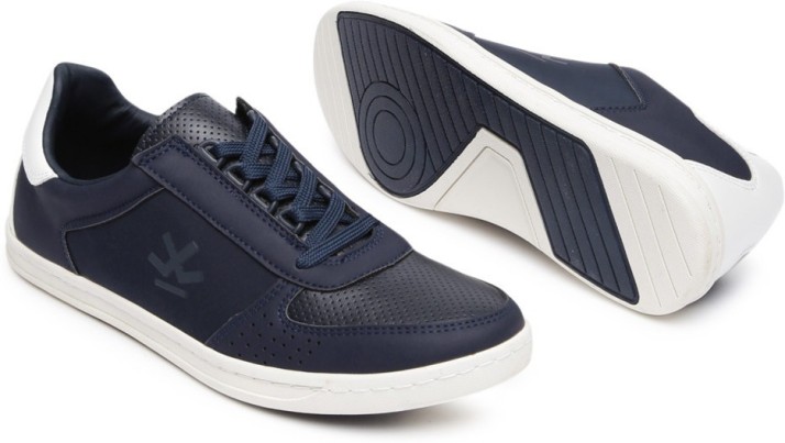 wrogn navy blue sneakers