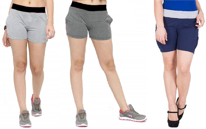 grey gym shorts womens