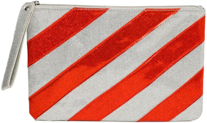 red clutch bag forever 21