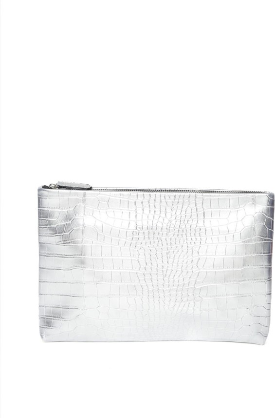 silver clutch forever 21