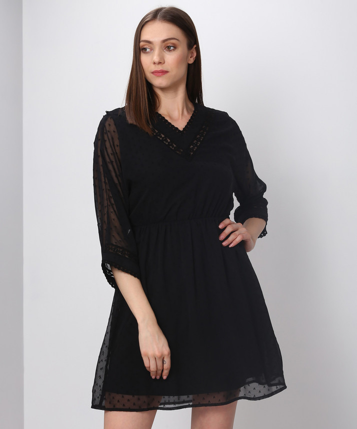 vero moda black dress