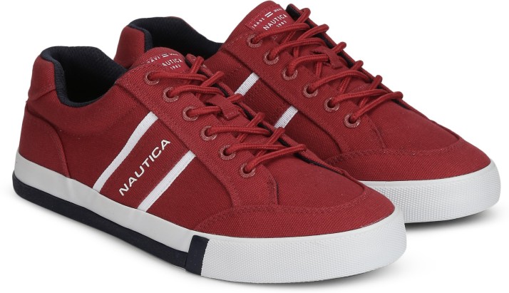 nautica red shoes