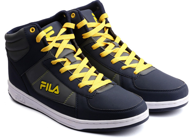 high ankle shoes fila