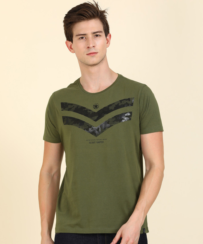 spykar t shirts flipkart