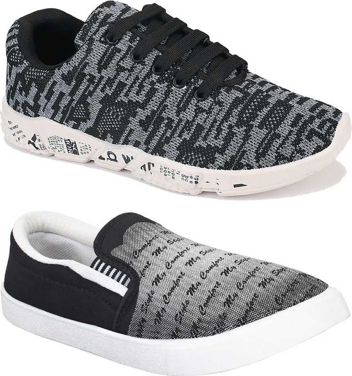 World Wear Footwear Combo Casual Sports Shoes Loafers Shoes