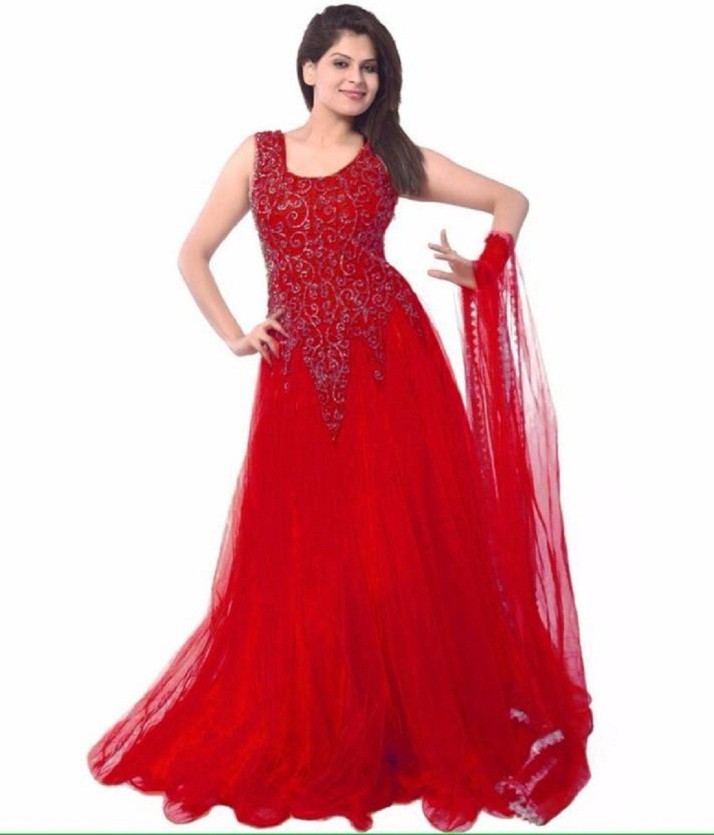 gown party wear flipkart