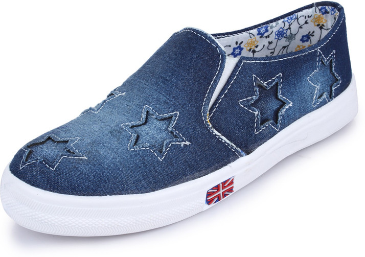 denim shoes flipkart