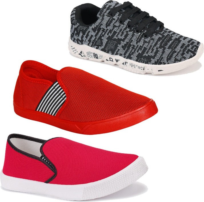 Shoefly Combo Pack of 3 Casual \u0026 Sports 