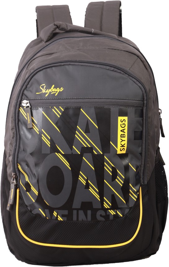 skybags black laptop backpack