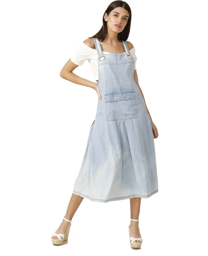 flipkart denim dress