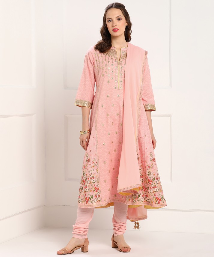 biba asymmetric kurta set