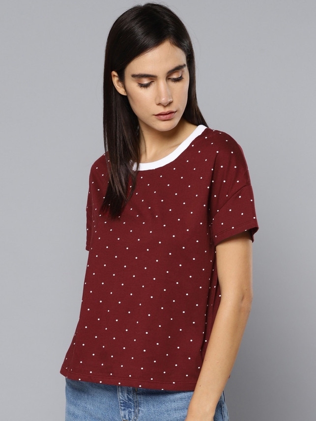 polka dots tops flipkart