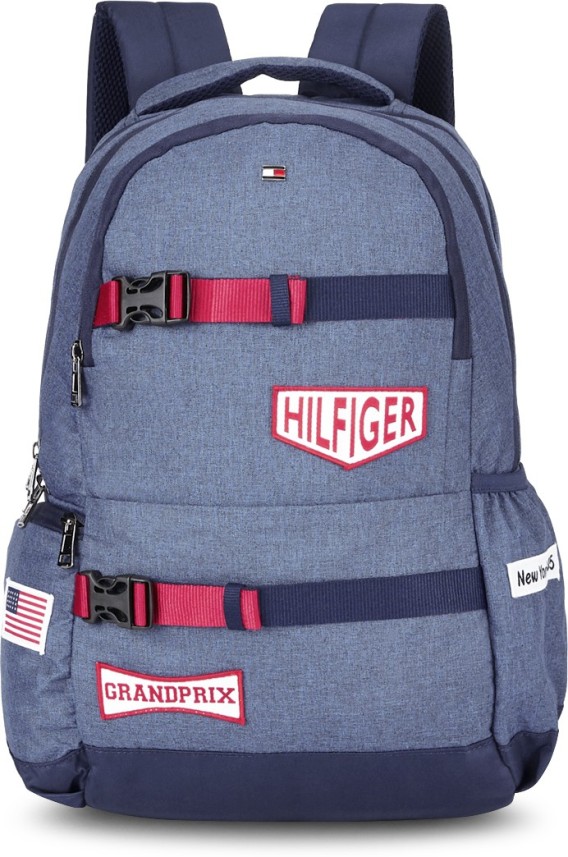 tommy hilfiger navy blue backpack