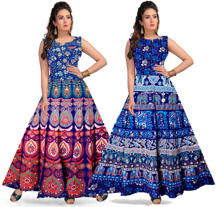 flipkart cotton anarkali dresses