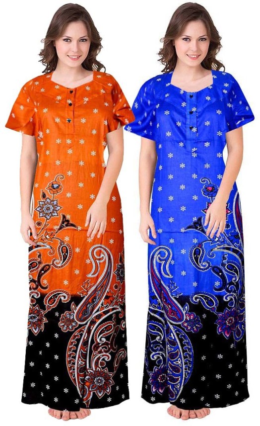 cotton nighty on flipkart