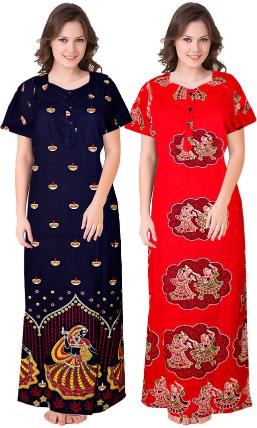 flipkart cotton nighty