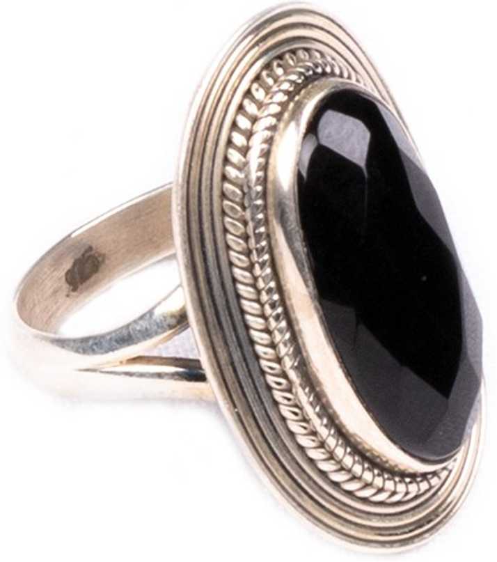 Sparas Natural Black Onyx Ring Stone Onyx Silver Plated Ring Price In India Buy Sparas Natural Black Onyx Ring Stone Onyx Silver Plated Ring Online At Best Prices In India