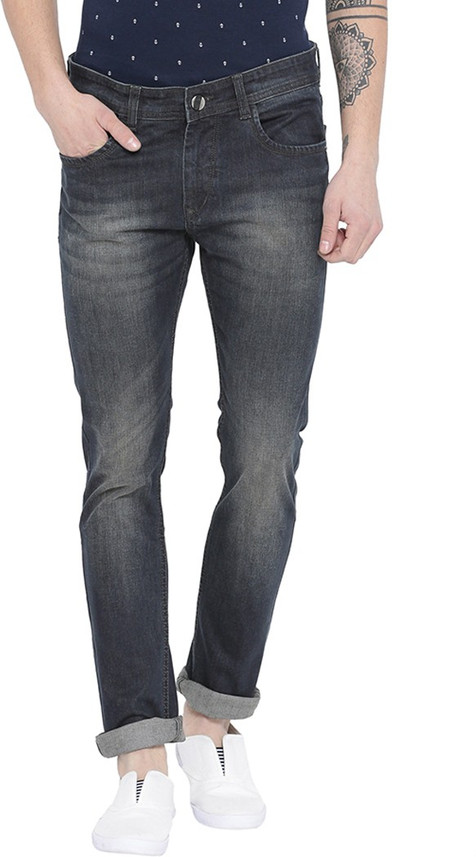 FEVER Slim Men Black Jeans - Buy Carbon 