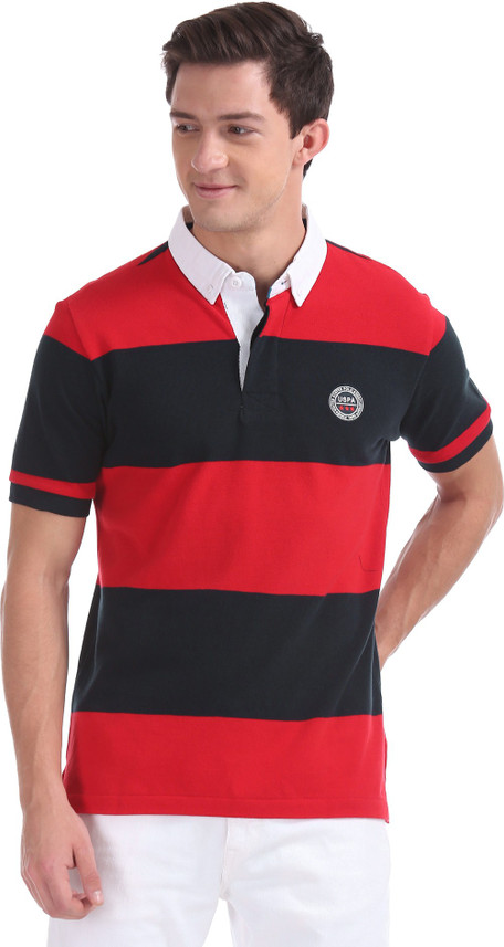 us polo assn red t shirt
